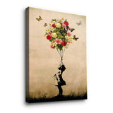 Flower Balloon - Canvas