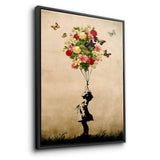 Flower Balloon - Canvas