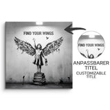 Find Your Wings - Leinwand