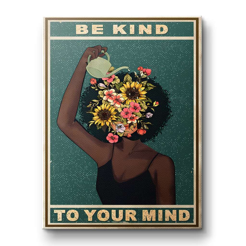 Be kind to your mind 3 - canvas