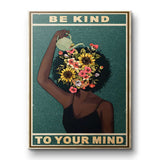 Be kind to your mind 3 - canvas
