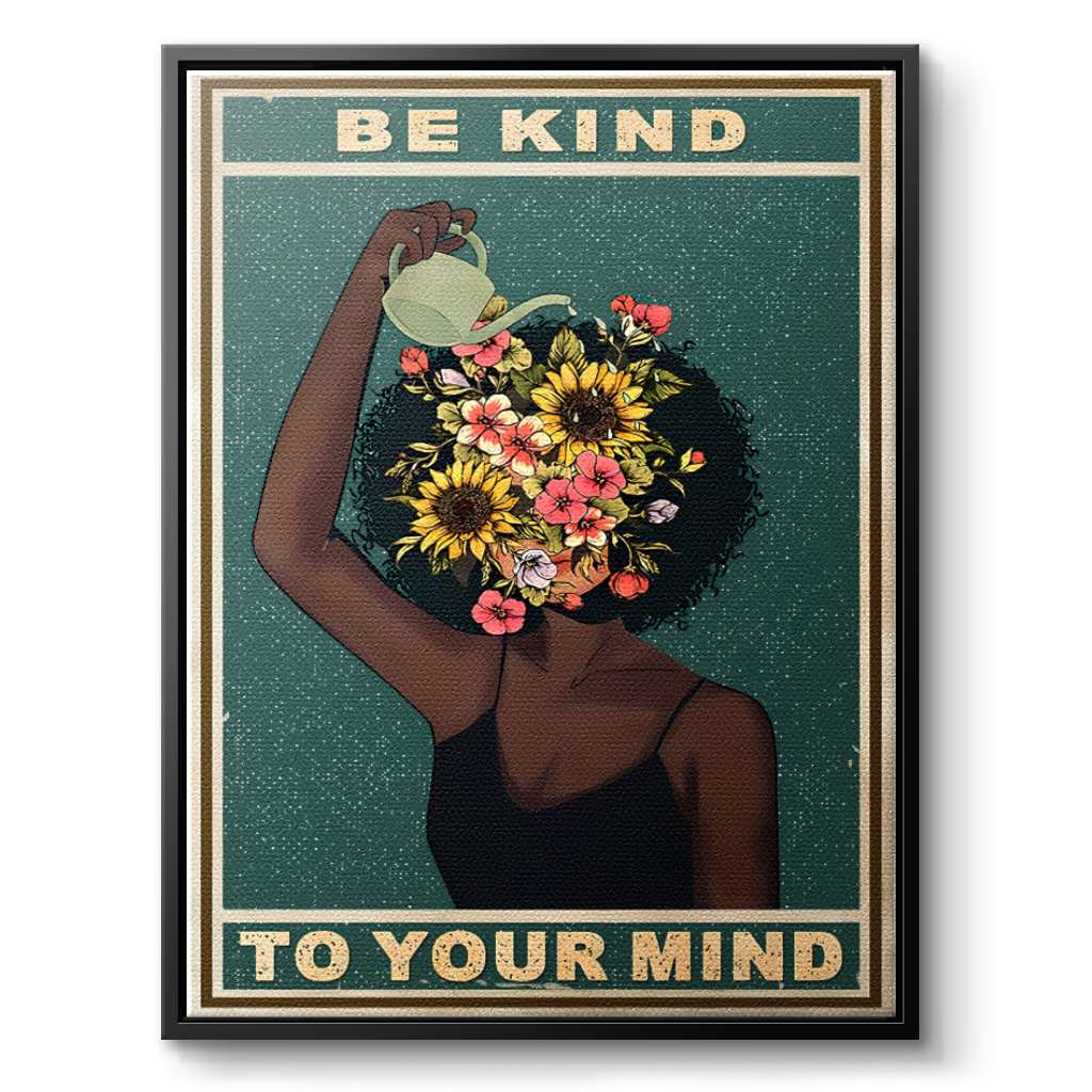 Be kind to your mind 3 - canvas
