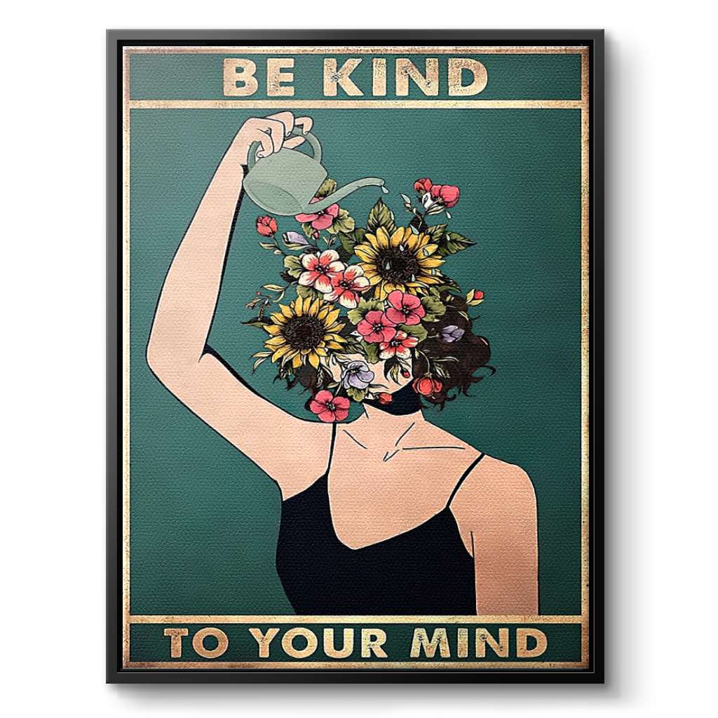 Be kind to your mind 2 - canvas