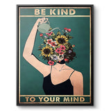 Be kind to your mind 2 - canvas