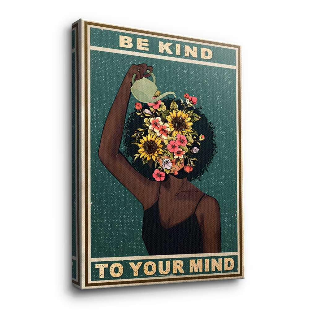 Be kind to your mind 3 - canvas