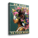 Be kind to your mind 5 - canvas