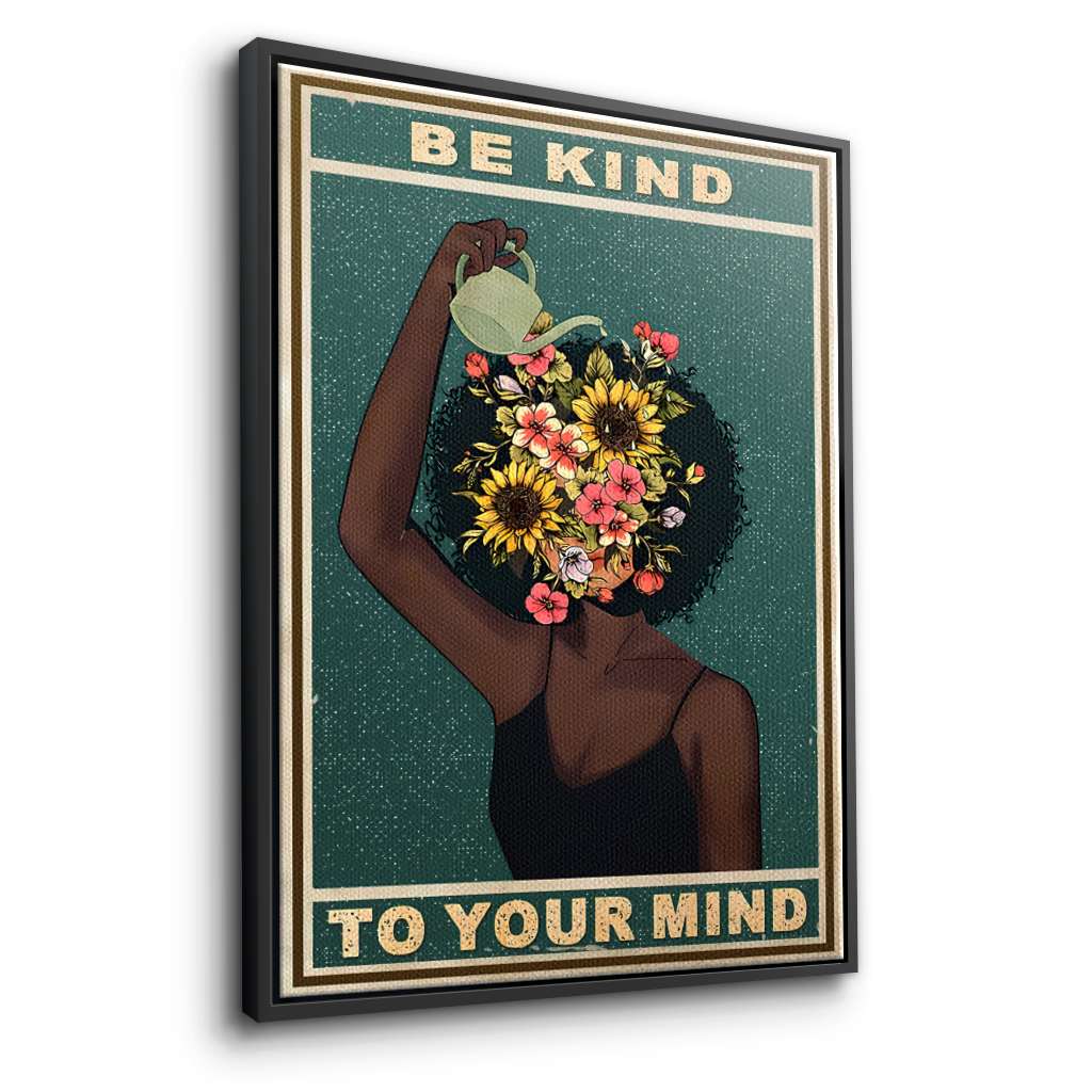Be kind to your mind 3 - canvas
