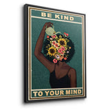 Be kind to your mind 3 - canvas
