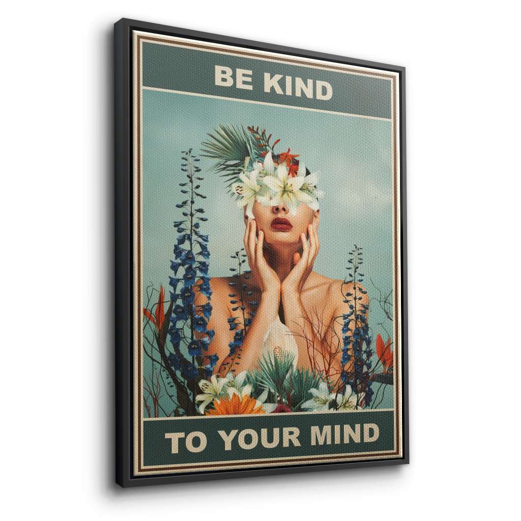 Be kind to your mind 4 - canvas