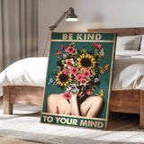 Be kind to your mind 1 - canvas