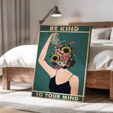 Be kind to your mind 2 - canvas