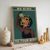 Be kind to your mind 3 - canvas
