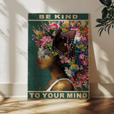 Be kind to your mind 5 - canvas