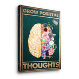 Grow positive thoughts 1 - Canvas