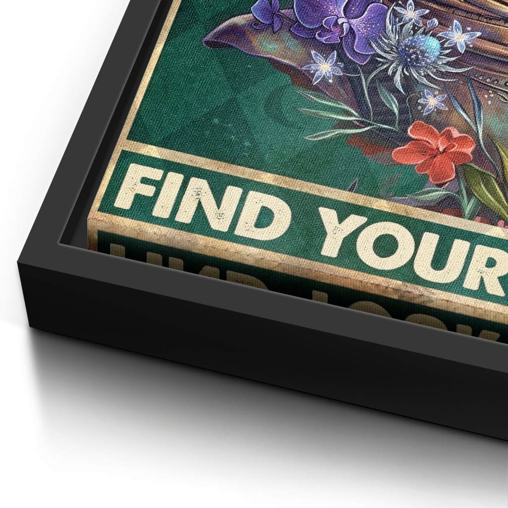 Lose your mind find your soul 16 - Leinwand