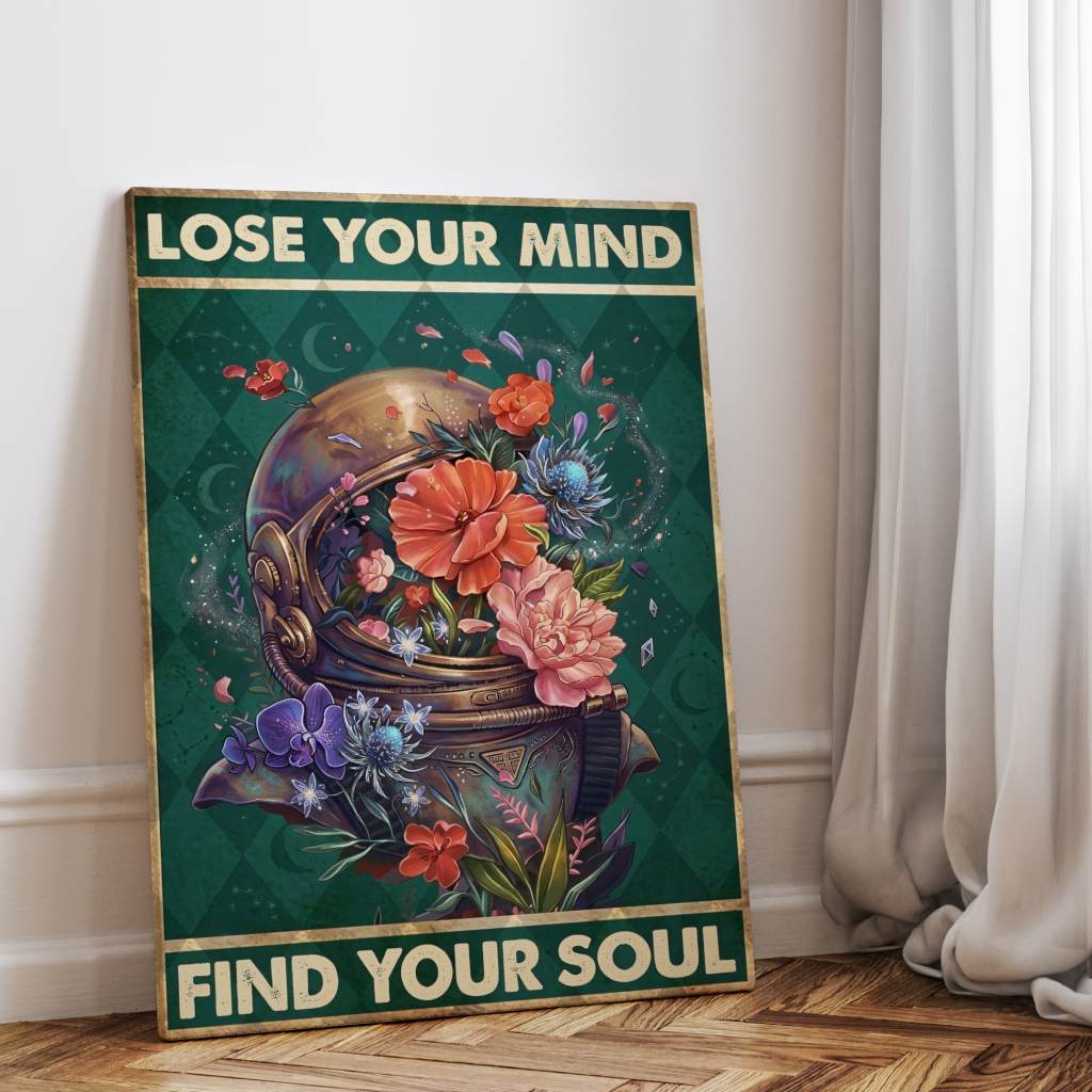 Lose your mind find your soul 16 - Leinwand