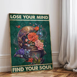Lose your mind find your soul 16 - Leinwand