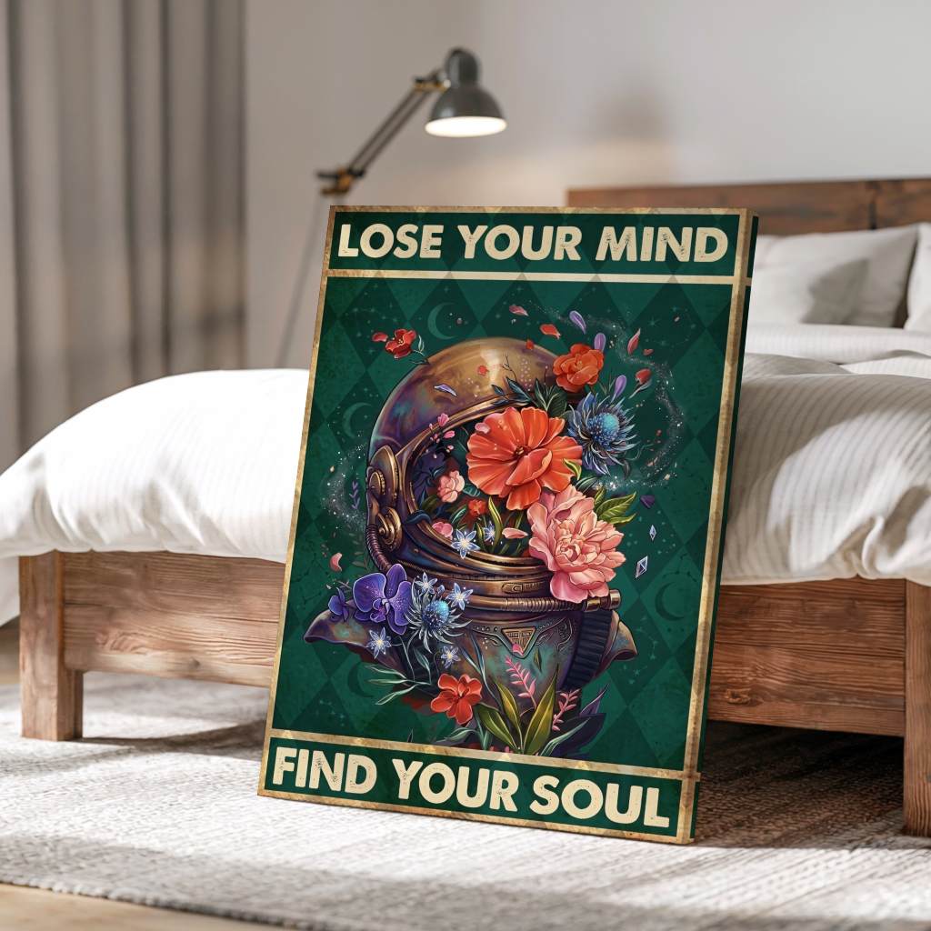 Lose your mind find your soul 16 - Leinwand
