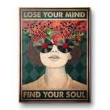 Lose your mind find your soul 4 - Canvas