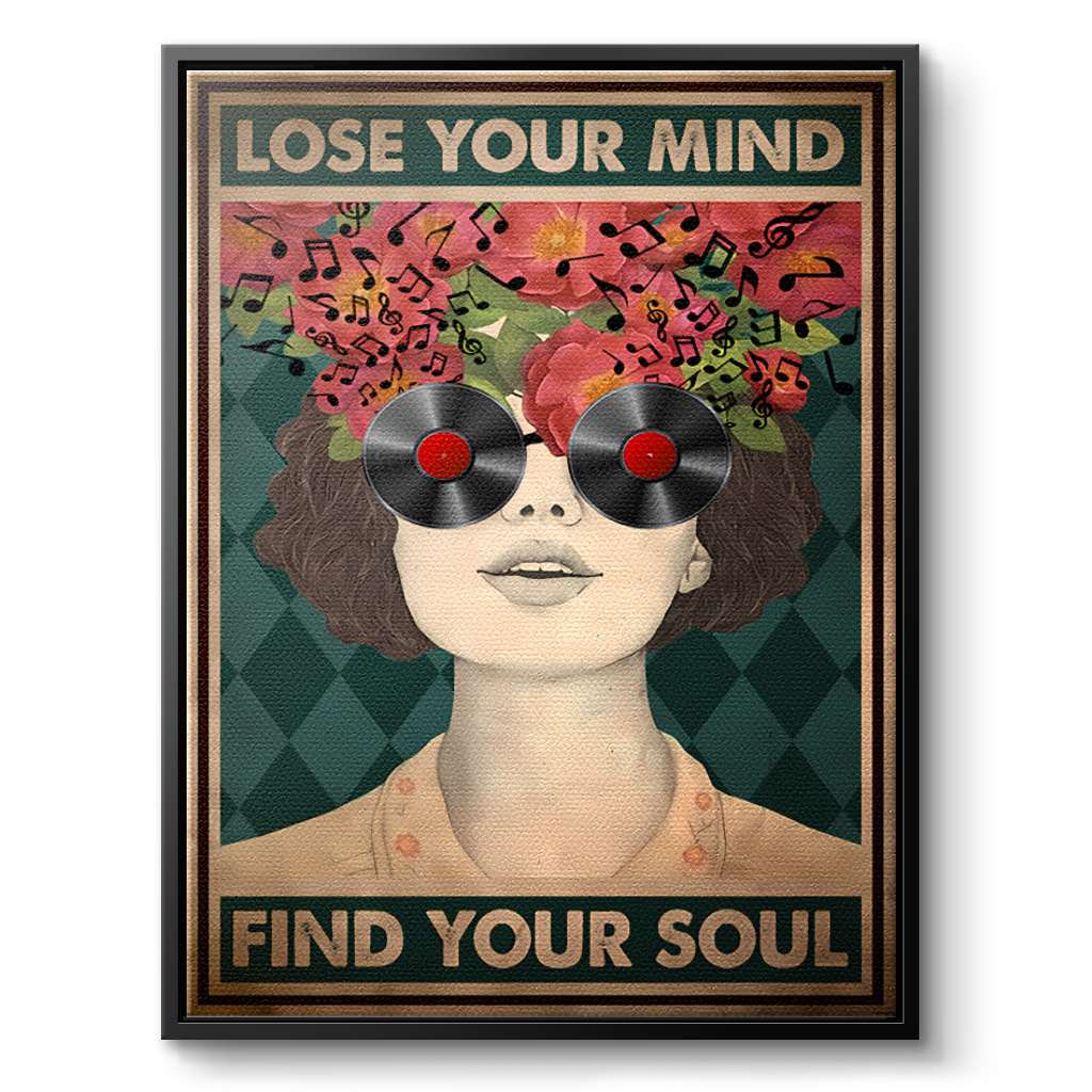 Lose your mind find your soul 4 - Canvas