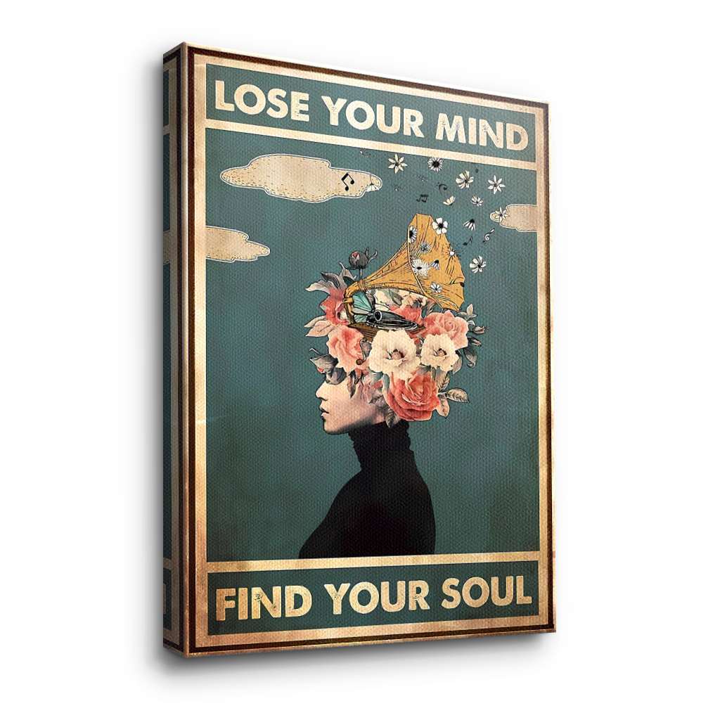 Lose your mind find your soul 3 - Canvas