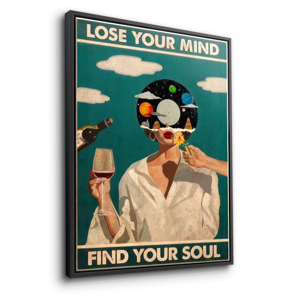 Lose your mind find your soul 1 - Canvas