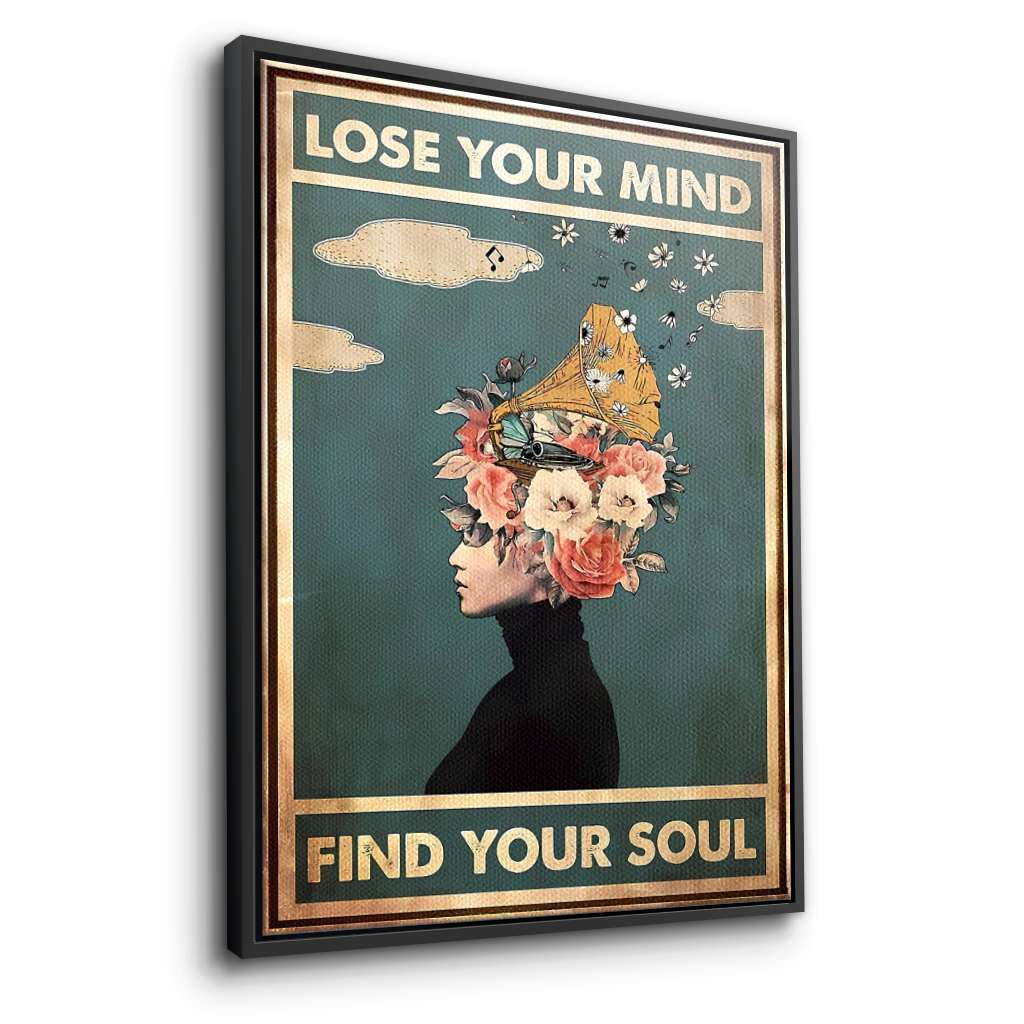 Lose your mind find your soul 3 - Canvas