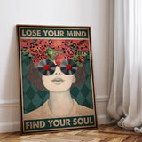 Lose your mind find your soul 4 - Canvas