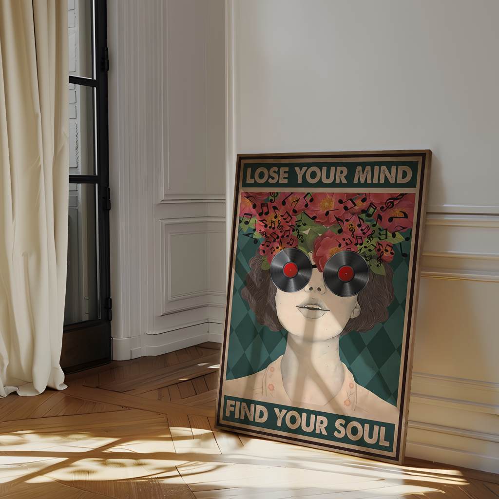 Lose your mind find your soul 4 - Canvas