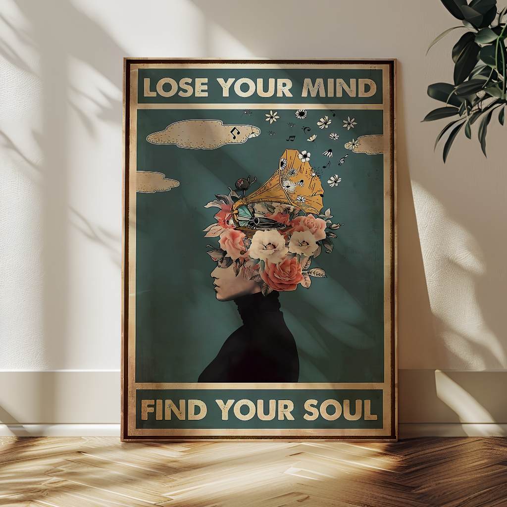 Lose your mind find your soul 3 - Canvas