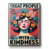 Treat people with kindness 2 - Canvas