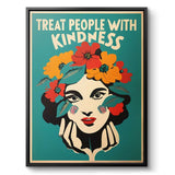 Treat people with kindness 3 - Canvas