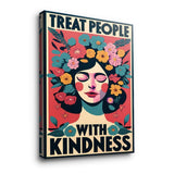 Treat people with kindness 2 - Canvas