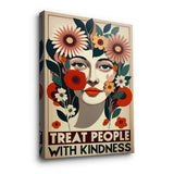 Treat people with kindness 4 - Canvas