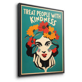 Treat people with kindness 3 - Canvas