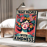 Treat people with kindness 2 - Canvas