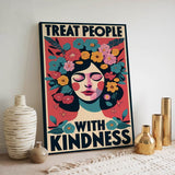Treat people with kindness 2 - Canvas
