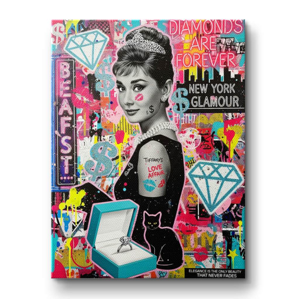 Audrey Pop - Leinwand