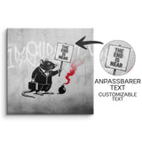 The End Is Near - Leinwand