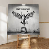 Find Your Wings - Leinwand
