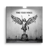 Find Your Wings - Canvas
