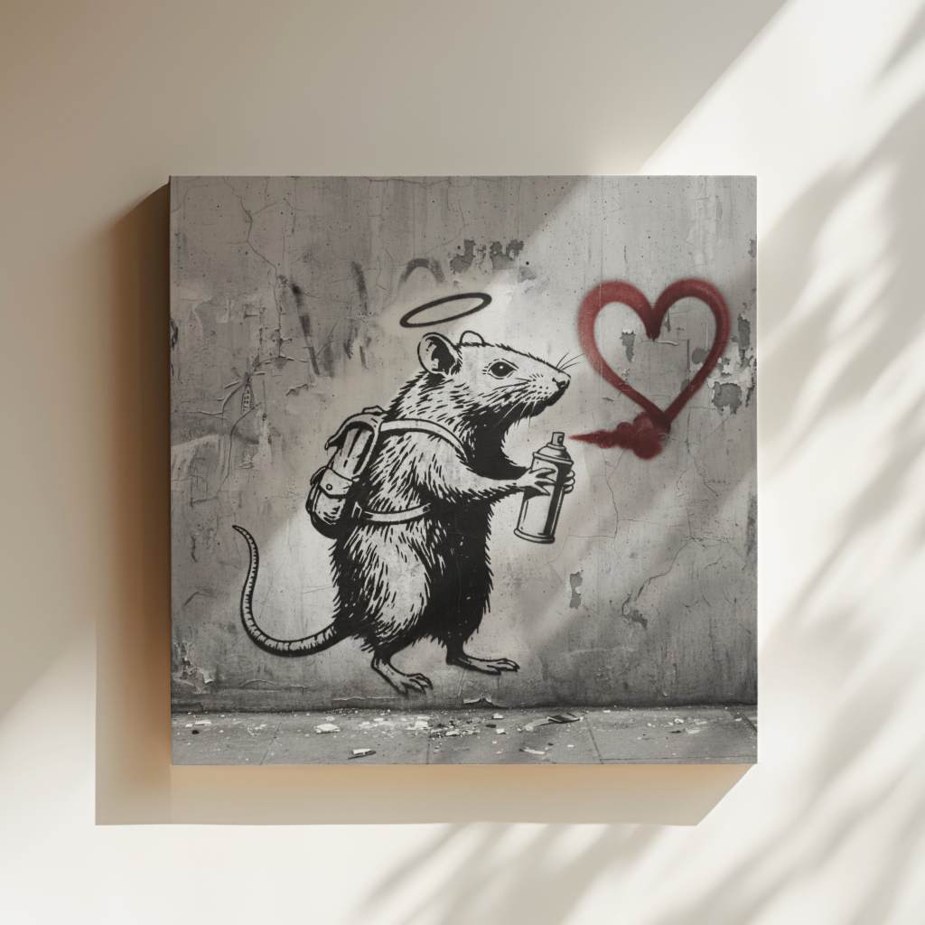 Holy Rat - Canvas
