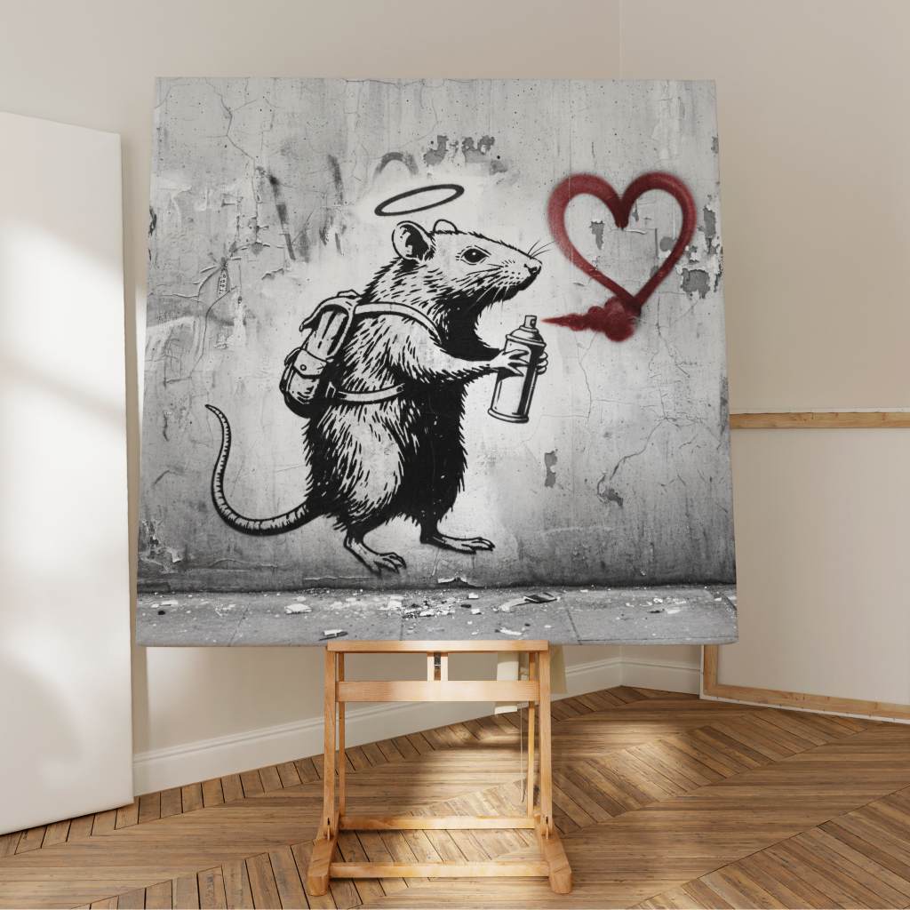 Holy Rat - Canvas