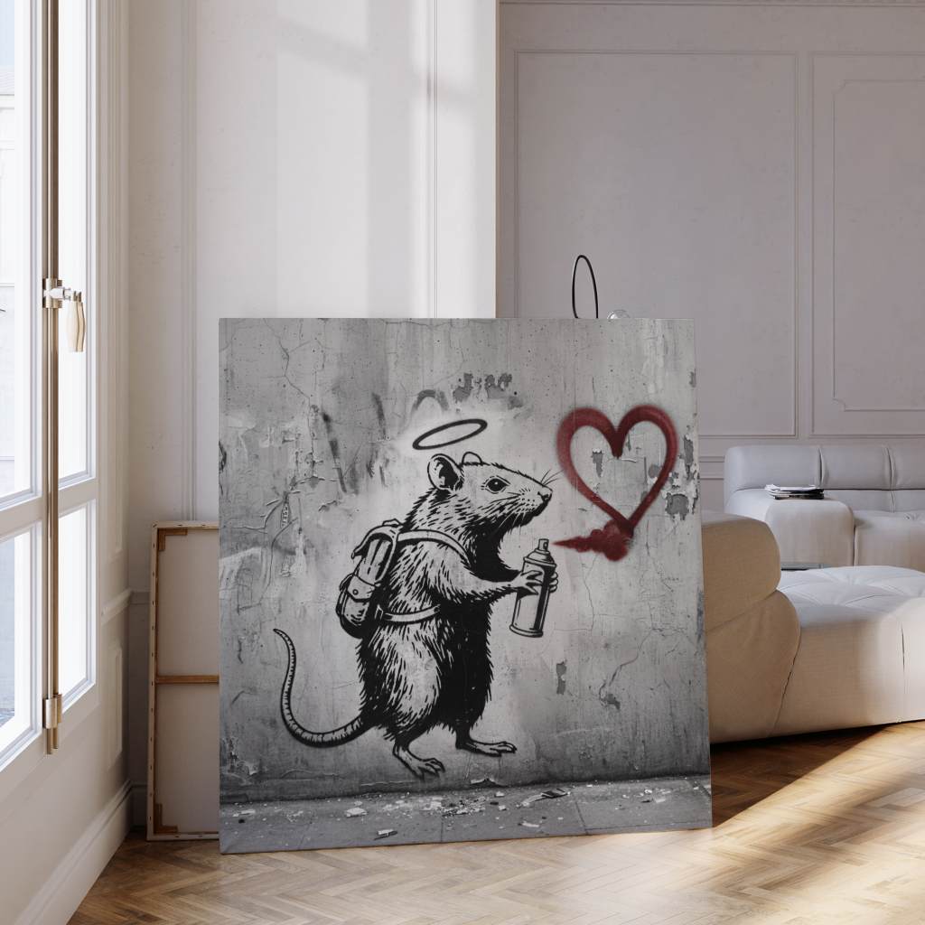 Holy Rat - Canvas