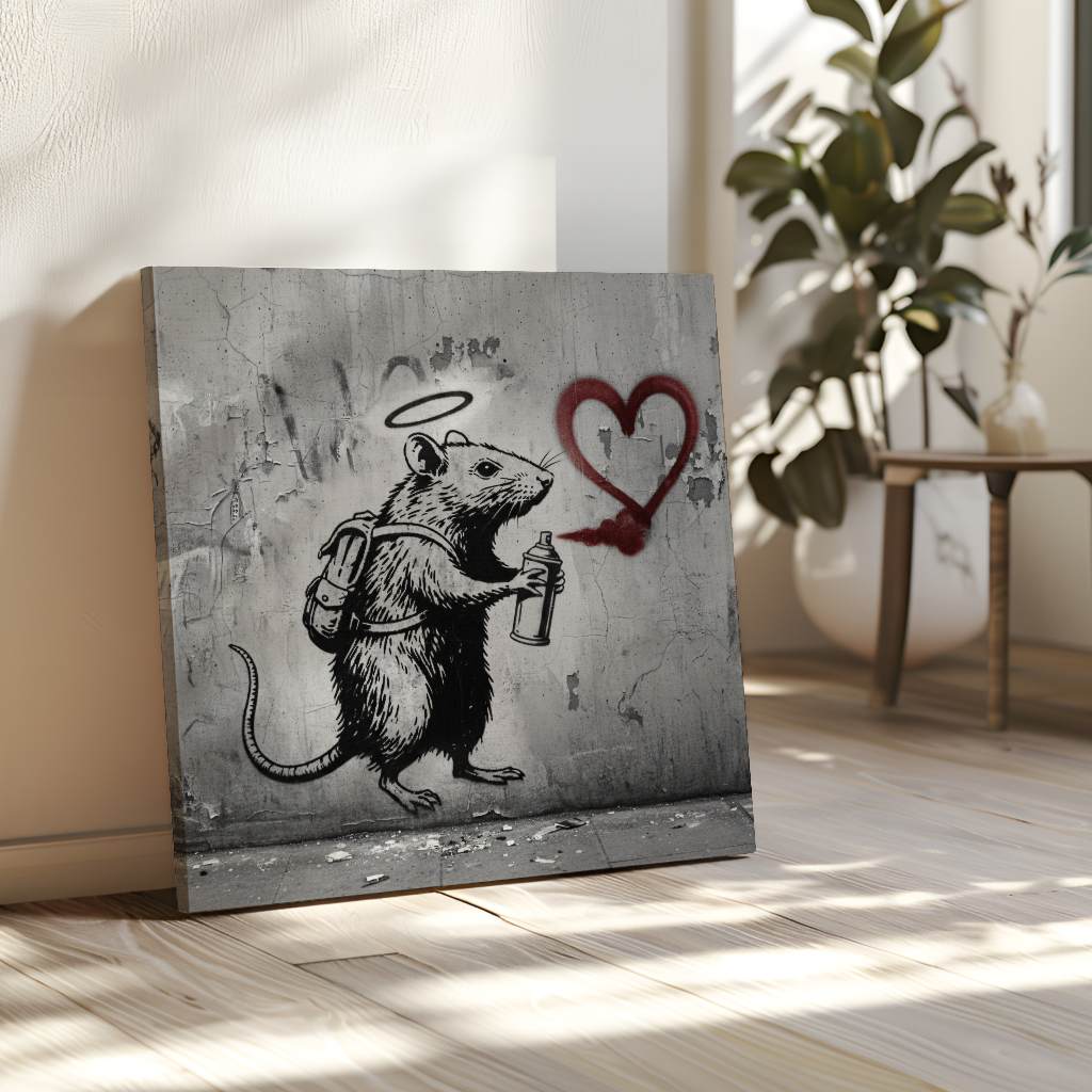 Holy Rat - Canvas