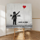 Hope is Free - Canvas