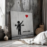 Hope is Free - Canvas