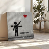 Hope is Free - Canvas
