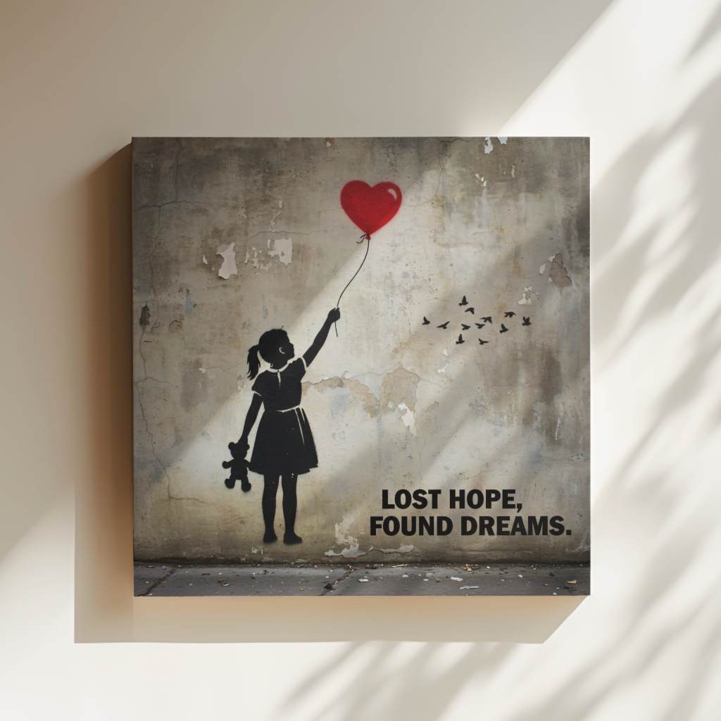 Lost Hope Found Dreams - Canvas