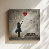 Lost Hope Found Dreams - Canvas